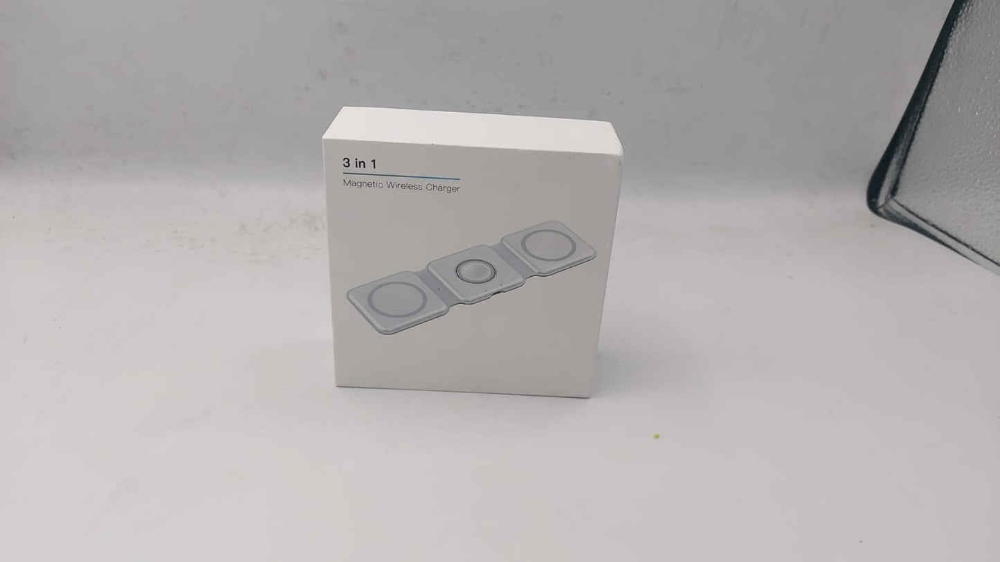 3-in-1 Wireless Charging Pad – Fast Charge for Phone, Watch & Earbuds