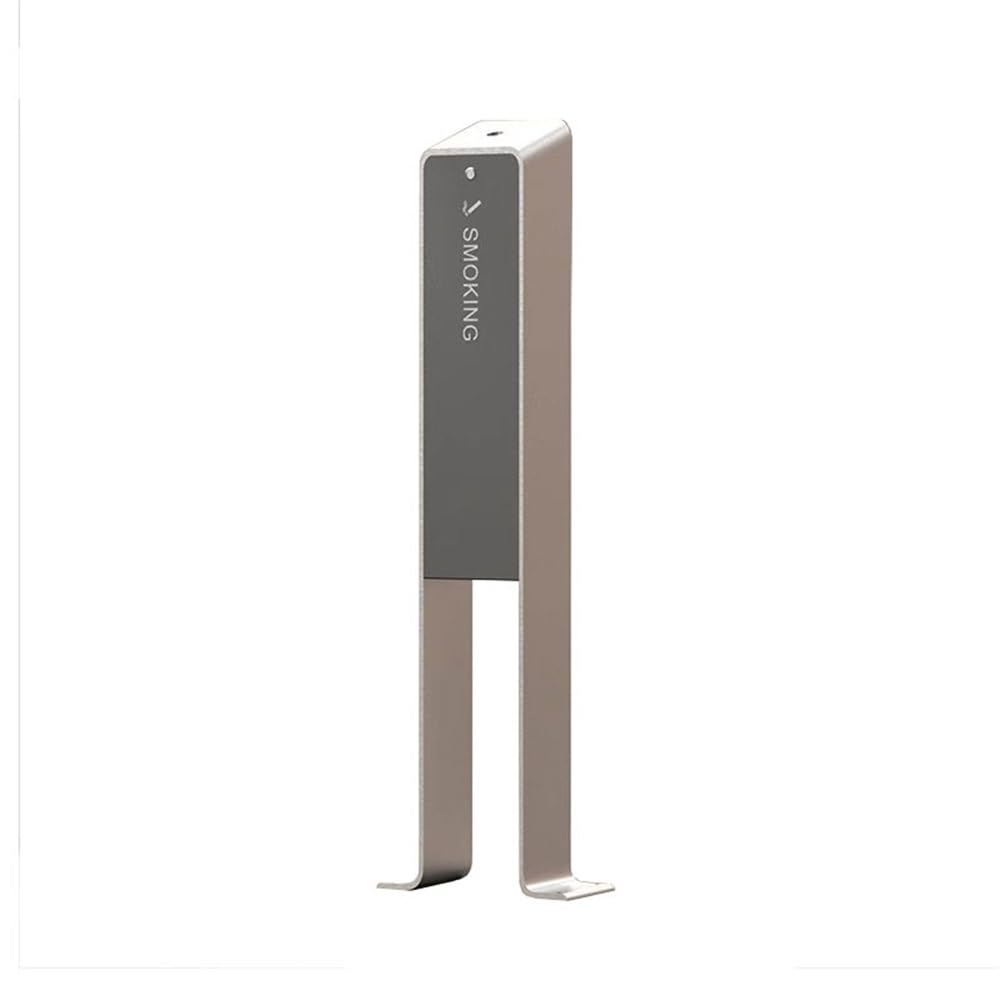 Standing Ashtray Smoking Room Stainless Steel Standing Ash Column, Hotel Lobby Cigarette Butt Collection Bucket Patio