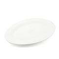 Porcelain Oval Serving Plate, 25 cm Size, Ivory