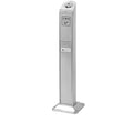 Standing Ashtray Floor Standing Ash Column Cigarette Extinguishing Bucket Butt Collection Stainless Steel Outdoor Patio