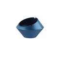 Practical ashtray Metal Alloy Ashtray Sturdy and Stable Ashtrays Decorative for Smokers for Rooms Living Room Balconies Offices etc(Blue)