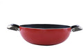 Royalford Aluminium Wok Pan, 26 CM – Induction Safe Frying Pan with Durable Non-Stick Granite Coating – Frypan & Heat-Resistant Handles - Cookware Casserole Pan