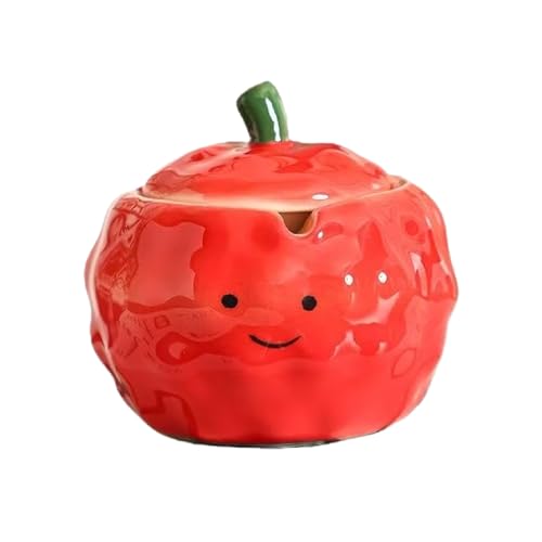 Creative Sd Ashtray Fruit Design Anti Fly Cigarette Holder Home & Office Accessory for Smokers Detive Desk Item