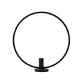 Candlestick Candle Holder Circle Design Round Nordic Style Simple Style Candlestick Light Tea Restaurant Home Table Dinner Candlelight Decoration Dining Table Center(S)