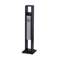 Standing Ashtray Ash Column with Lock Stainless Steel Cigarette Butt for Hotel Lobby Street Patio(????)