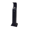 Standing Ashtray Can Be Fixed Vertical Ash Column Iron Baked Ename Cigarette Cylinder for Outdoor Street Public Patio