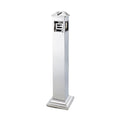 Standing Ashtray Outdoor Ash Column Stainless Steel Pillar for Home Office Public Zones Patio