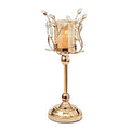Candle Holders Flower Branch Crystal Candle Holder Decoration Lamp Luxury Romantic Dining Table Candle Light Dinner Props Home Decoration Candle Holder Candle Stand (Size : Large)