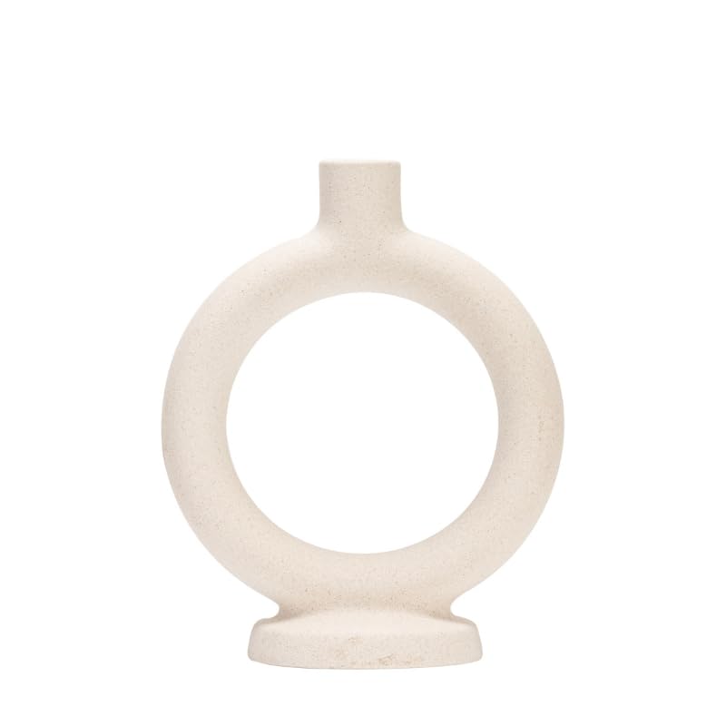 Candlestick Candle Holder Ceramic Home Decor Candlestick Living Room Decor Ornament Wedding Decoration Accessories Nordic Tableware Craft Candle Holders (Color : S)