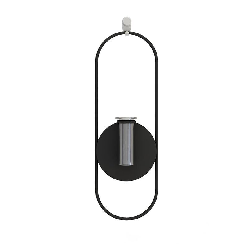 Show Candelabra Metal Candlestick Wall Mounted Geometric Oval Candle Holder Modern Tea Light Hanging Home Decoration Accessories Decoration Candle Holders