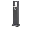 Standing Ashtray Stainless Steel Floor Standing Ash Column Cigarette Extinguishing Bucket Butt Collection Outdoor Patio