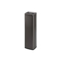 Standing Ashtray Black/Silver Smoking Area Stainless Steel Ashtrays Lobby Stairway Extinguisher Vertical Cigarette Butt Collection Butts Patio(????)