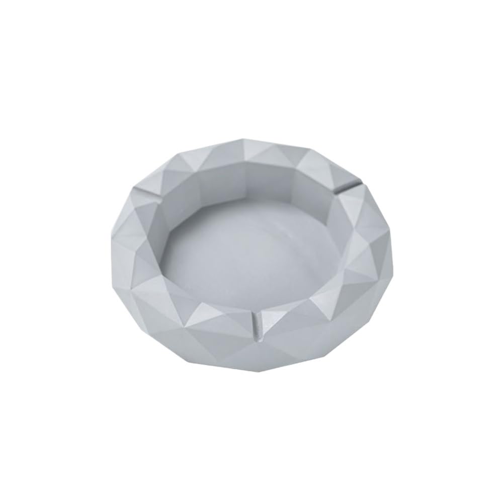 Practical ashtray Fresh Water Concrete Ashtray Cement Geometric Shapes Desktop for Home Office Restaurant Gardens Hotels etc