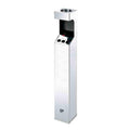Standing Ashtray Fixable Stainless Steel Wall-mounted Outdoor Ashtrays Smoking Area Trash Cans Iron Cigarette Butt Collection Patio