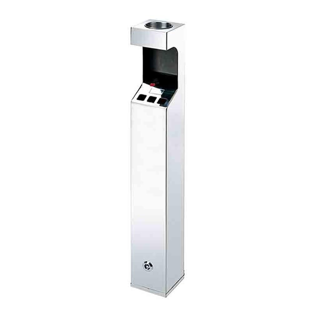 Standing Ashtray Fixable Stainless Steel Wall-mounted Outdoor Ashtrays Smoking Area Trash Cans Iron Cigarette Butt Collection Patio