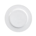 Porcelain Flat Plate, 17.5 cm Size, Ivory