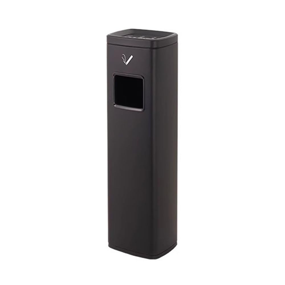 Standing Ashtray Outdoor Commercial Districts Stainless Steel Rainproof Trash Can Vertical Cigarette Cylinder Patio(????)
