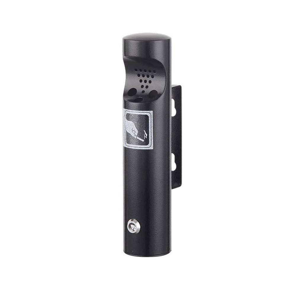 Standing Ashtray Outdoor Street Wall Mounted Cigarette Cylinder Public Smoking Area Stainless Steel Ash Pillar Patio(????)
