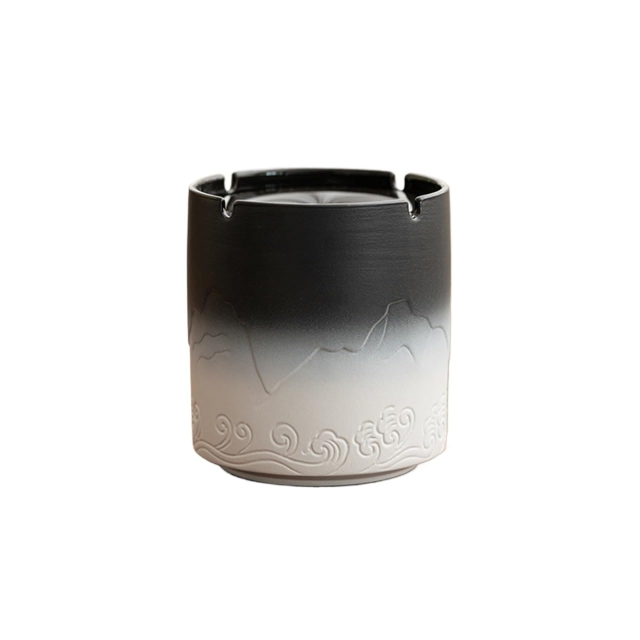 Practical ashtray Medium-sized Minimalist Ashtray for Home Use Patterned, Windproof Suitable for Chinese Office