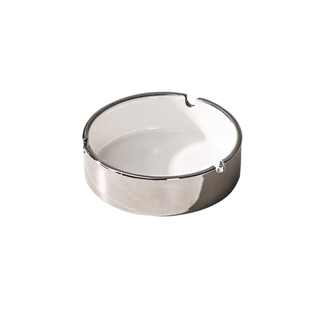 Practical ashtray Ceramic Ashtray Light Luxury Desktop Indoor Or Outdoor for Homes Offices Decoration can be placed Keys Candy