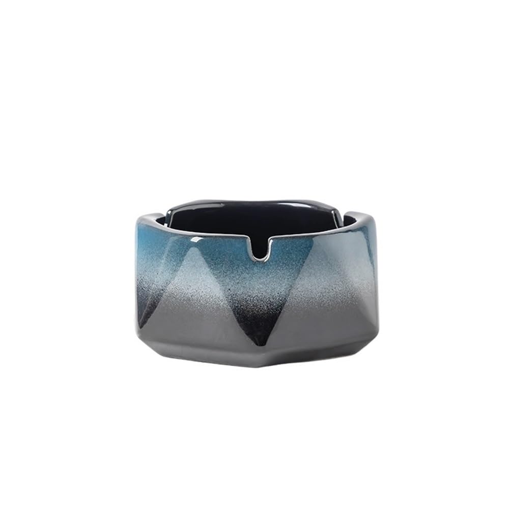 Practical ashtray Ceramic Ashtray Gradient Home Living Room Bedroom Desktop Office
