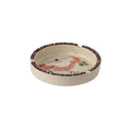 Practical ashtray Ceramic with Graphics Ashtray Chinese Style Tabletop Round Shape, for Home Office Outdoor Balcony
