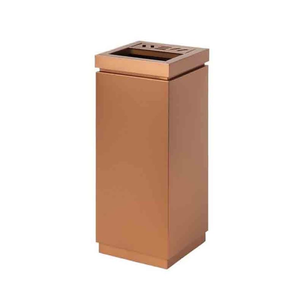 Standing Ashtray Hotel Trash can Lobby Vertical Stainless Steel Ash Pillar Corridor Aisle Club Outdoor Multi-Color Available Patio(Gold)