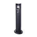 Standing Ashtray Ash Pillar Iron Baked Ename, Standing Ashtray for Hotel Lobby Street Square Patio