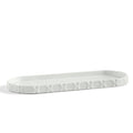 Kassatex Arn-Tr Rattan Tray , White