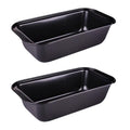 (2 Pieces) No-Stick Carbon Steel Toast Pan-Bread Mold Bakeware Rectangular Cake Bread Loaf Pan Baking Mold Kitchen Cupcake Tools