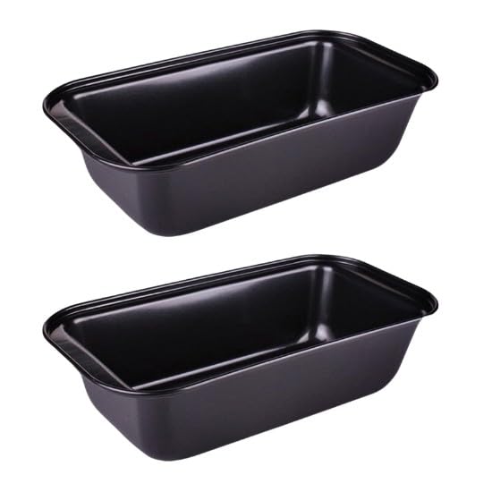 (2 Pieces) No-Stick Carbon Steel Toast Pan-Bread Mold Bakeware Rectangular Cake Bread Loaf Pan Baking Mold Kitchen Cupcake Tools