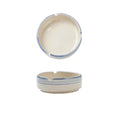 Practical ashtray Round Blue Line Ashtray Ceramic Tabletop, for Home Office Patio Outdoor Balcony