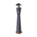 Standing Ashtray Smoking Area Rainproof Ash Column Outdoor Commercial Iron Baked Ename Cigarette Cylinder Patio