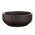 Practical ashtray Solid Color Purple Clay Ashtray Retro Ceramic for Home Living Room and Office Use Prevents Flying Ash