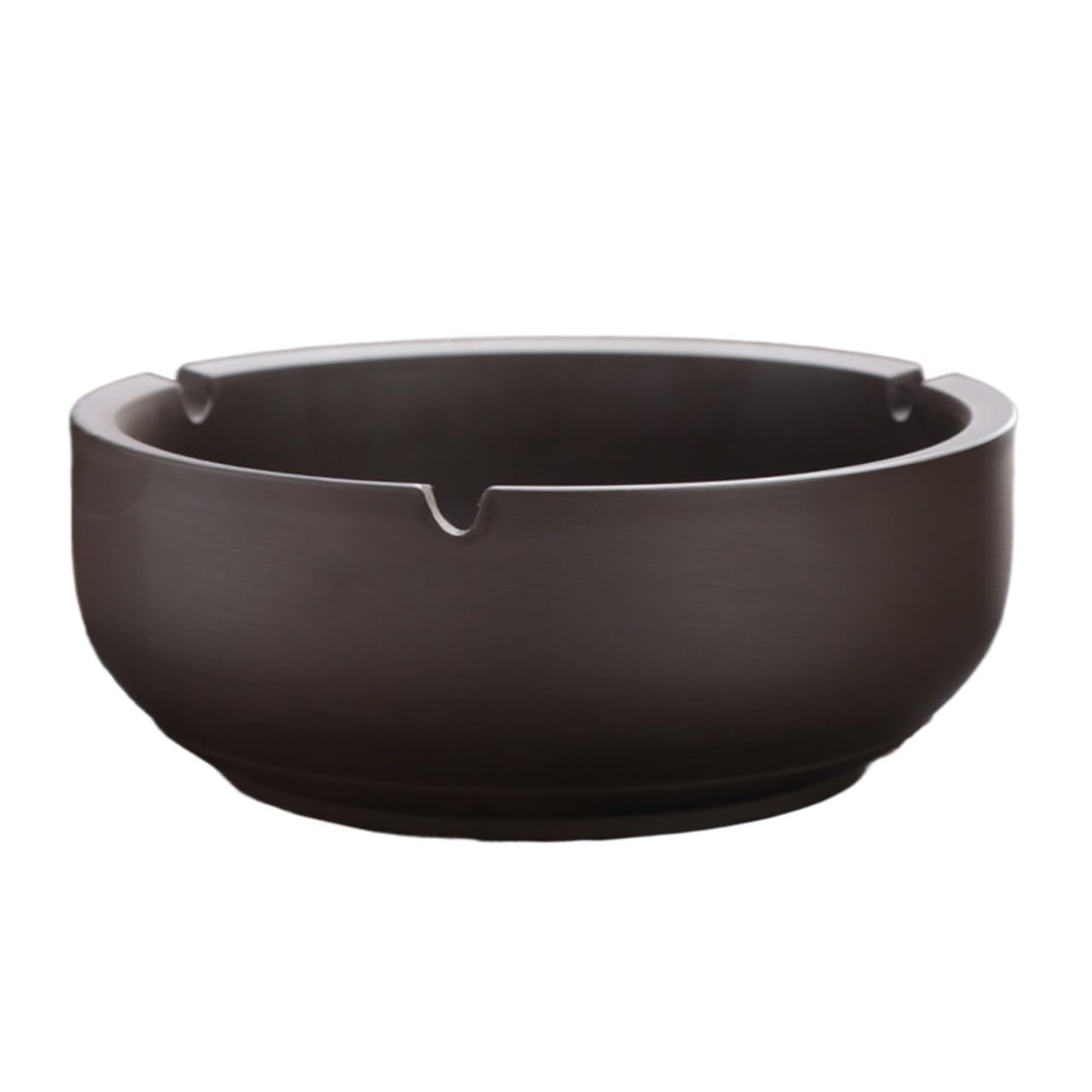 Practical ashtray Solid Color Purple Clay Ashtray Retro Ceramic for Home Living Room and Office Use Prevents Flying Ash