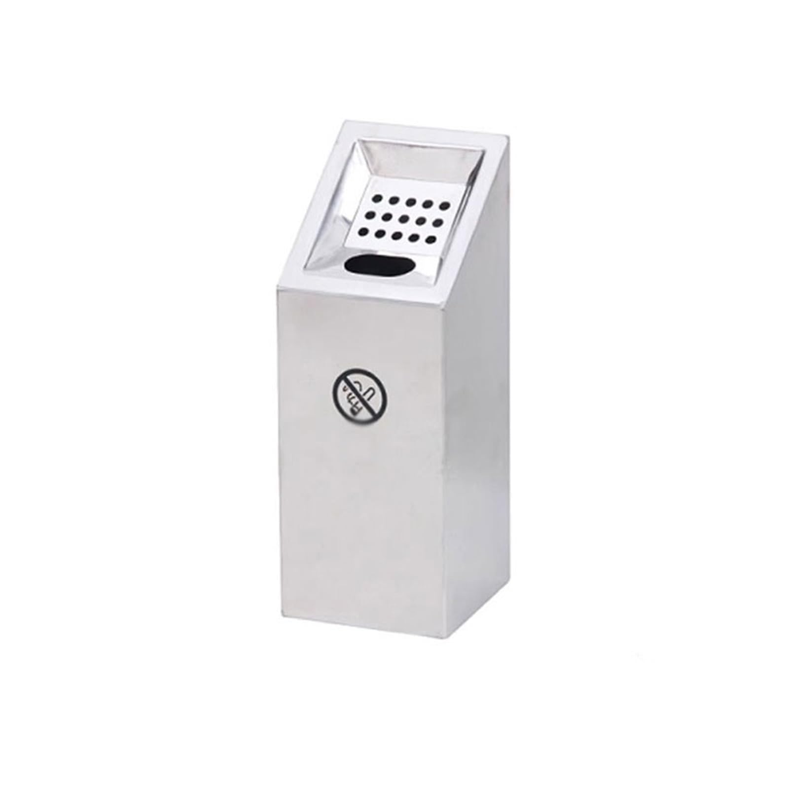 Standing Ashtray Wall Mounted Ashtray Removable Steel Ash Bin for Outside Pub Garden Patio
