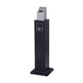 Standing Ashtray Stainless Steel Baked Enamel Ash Column, Can Be Fxed Standing Ashtray for Outdoor Hotel Street Patio