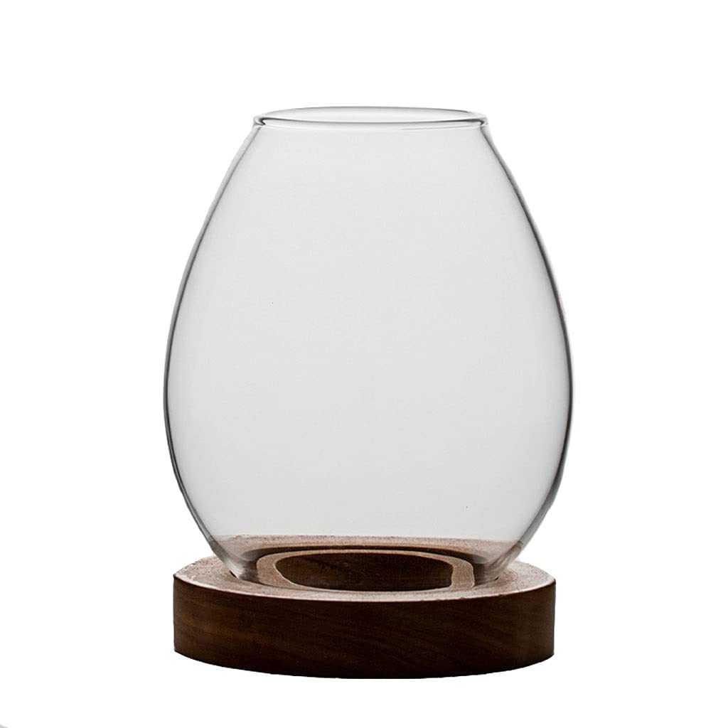 Candle Holders Glass Candle Holder Decoration Candle Romantic Household Zen Retro Aromatherapy Windproof Table Cover Decoration Does Not Send Candles Candle Stand (Color : Clear)