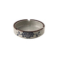 Practical ashtray Ceramic Lotus Pattern Ashtray Round Shape Desktop Portable for Offices Living Room Restaurants Outdoor etc