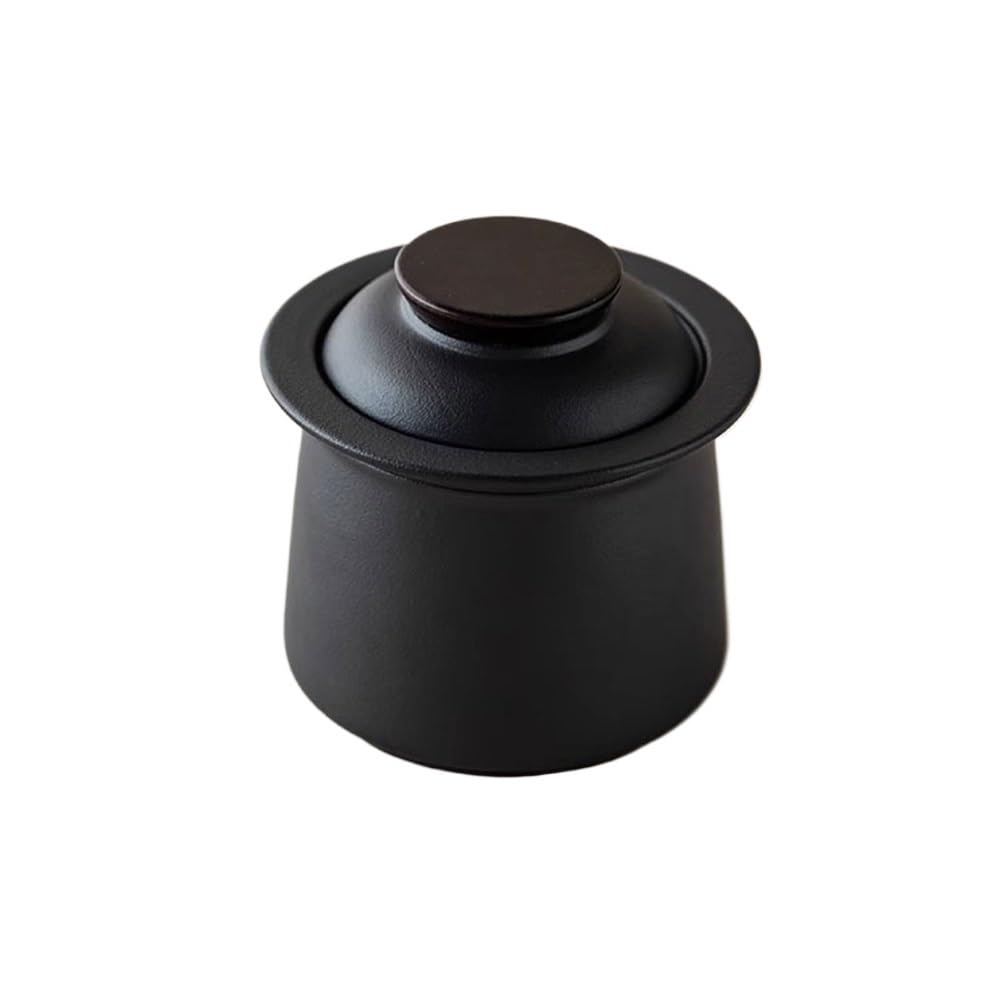 Practical ashtray Outdoor Portable Ceramic Ashtray with Lid for Home Office Patio Use