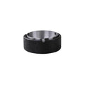 Practical ashtray Cement Ashtray Removable Stainless Steel Liner Desktop for Living Room Offices Outdoor Garden(????)