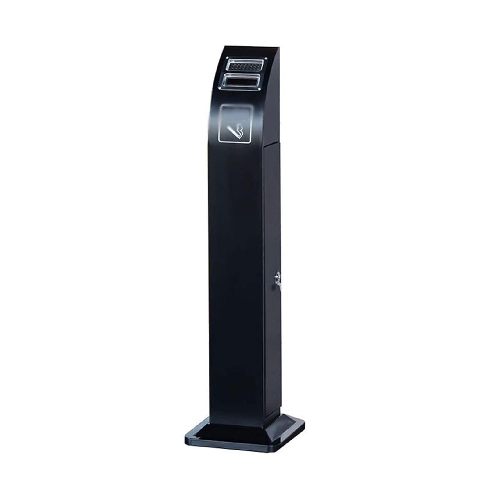 Standing Ashtray Outdoor Simplicity Ash Pillar Shopping Mall Hotel Corridor Stainless Steel Extinguishing Column Patio