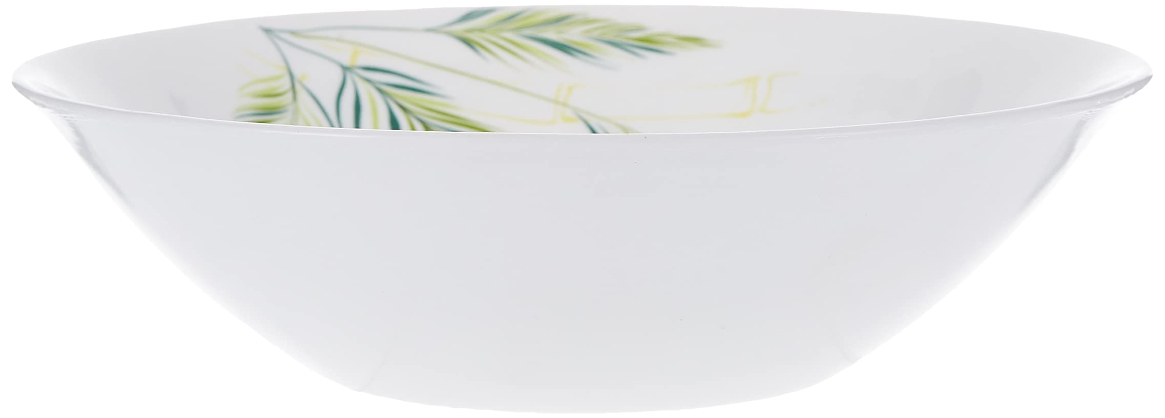 BOROSIL LARAH PLANO BREEZE OPAL MULTIPURPOSE BOWL6.5INCH 16.5, WHITE, 6MBPLBRZ, 1 PC