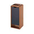 Standing Ashtray Black/Gold Stainless Steel Ashtray Column Corridor Aisle Hotel Club Hall Outdoor Trash can Lobby Vertical Patio(Gold)