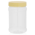Royalford 1.0Ltr Round Pet Jar With Cap