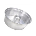 Ayda Aluminium Chiffon Cake Mold Pudding Tray, 25 cm Diameter
