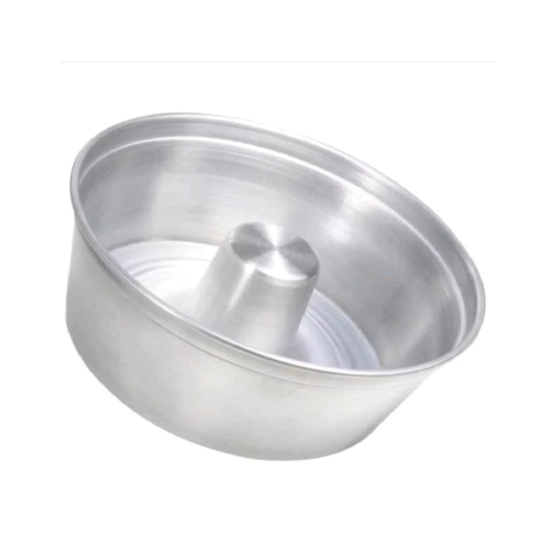 Ayda Aluminium Chiffon Cake Mold Pudding Tray, 25 cm Diameter