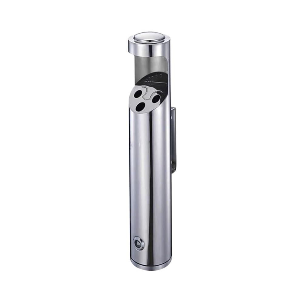 Standing Ashtray Outdoor Rainproof Ash Pillar Wall Mounted Ashtray for Public Smoking Area Street Square Patio