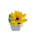 Artificial Sunflower Pot - Orange