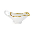 Mocha Porcelain Sauce And Gravy Boat Bowl, 15 cm Length X 5 Width 8.7 Height